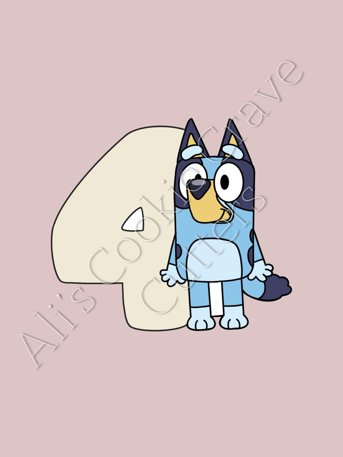 Bluey Number 4