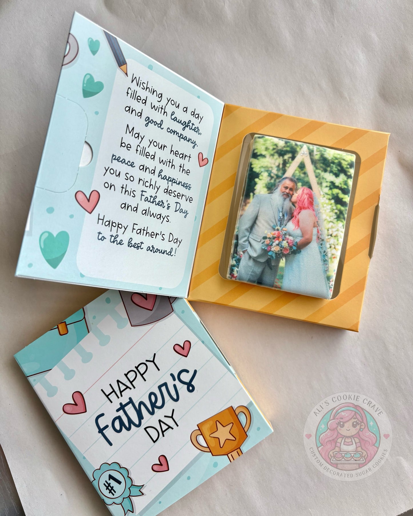 Card Box with Custom Photo